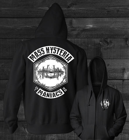 MASS HYSTERIA "Maniacs" Zip Up Hoodie