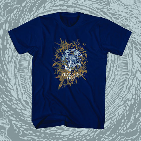 YEAR OF NO LIGHT "Bulb" T-shirt - NAVY